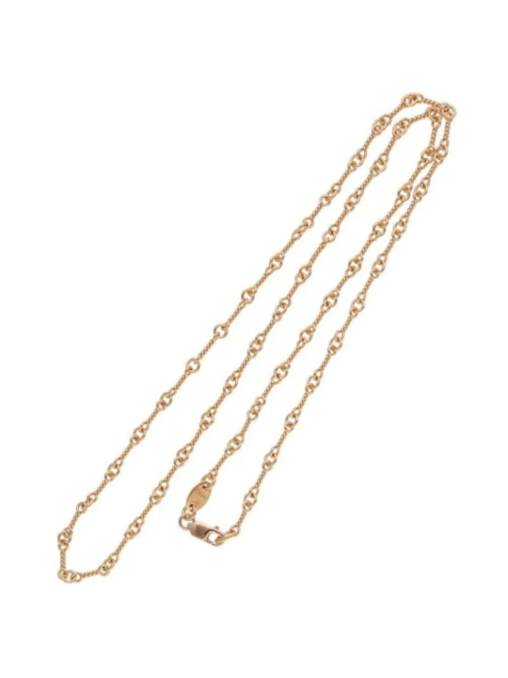 Chrome Hearts 22k Neckchain Twist Chain Gold Necklace
